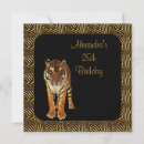Search for tiger print invitations Animals