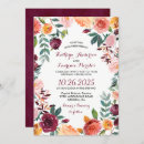 Search for rustic burgundy wedding invitations Orange