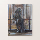 Recherche de peintures de cheval puzzles Mustang