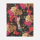 Search for day of the dead blankets Skull