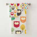 Search for owls bath towels Cartoon