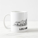 Search for los angels mugs Los angeles skyline