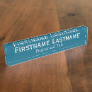 Search for teal name plates Professional