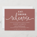 Search for rose gold rehearsal dinner invitations Simple