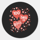 Search for counting the days stickers 100th day party