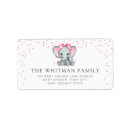 Search for baby elephant return address labels Cute