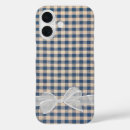 Search for plaid fabric iphone cases White