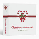 Search for candy canes binders Red