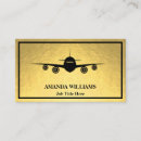 Search for airplane business cards Airport