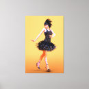 Search for flapper canvas prints Vintage