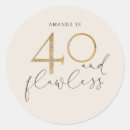 Search for gold name stickers Birthday