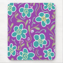 Recherche de fleurs pourpres tapis souris Violet
