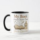 Search for the book was better mugs Funny