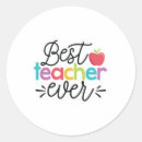 Search for best teacher ever stickers Teaching