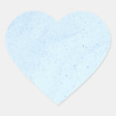 Search for heart in sand stickers Blue