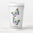 Search for rainbow butterfly mugs Colourful