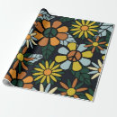 Search for daisy print wrapping paper Groovy