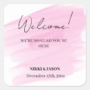 Search for hotel bag wedding stickers Out of town guests