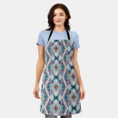 Search for butterfly design aprons Blue