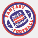 Search for fantasy football stickers Logo