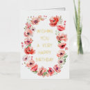 Search for watercolor poppies cards Flower