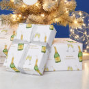 Search for champagne wrapping paper Watercolor