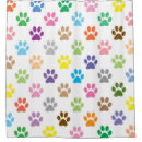 Search for dog paw print shower curtains Puppy