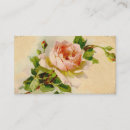 Search for vintage rose business cards Style
