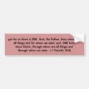 Search for god bumper stickers Scripture