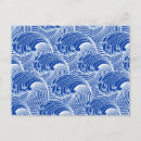 Search for deep blue postcards Vintage