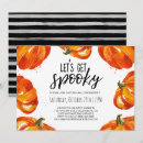 Search for typography halloween invitations Let's get spooky