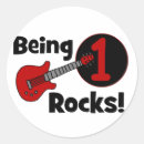 Search for red guitar stickers For kids