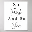 Search for bathroom decor Typography