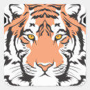 Search for tiger head stickers Wild animals
