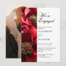 Recherche de burgundy engagement party invitations Nous sommes engagés