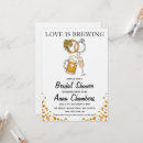 Search for brewery bridal shower invitations Beer couples coed shower