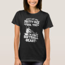 Search for softball womens tshirts Pretty