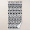 Search for black and white aztec bath towels Southwestern