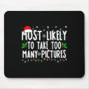 Search for santa claus mousepads Candy cane
