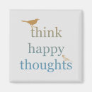 Search for happy thoughts magnets Happiness