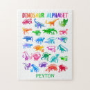 Search for dinosaur puzzles Alphabet