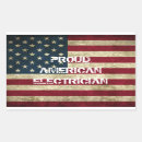 Search for electrician stickers Flag