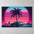 Search for 1980s sunset art Vaporwave