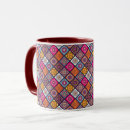 Search for mandala pattern mugs Colourful