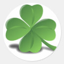 Recherche de trèfle vert autocollants Lutin