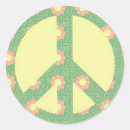 Search for pink peace symbol stickers Green