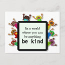 Search for kindness card postcards Peace