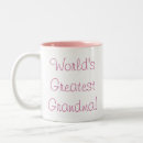Recherche de la plus grande maman tasses Grand mère