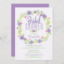 Search for wreath bridal shower invitations Hand lettered