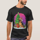 Search for german shepherd mens tshirts Santa
